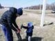 Фото отчет: субботник 31.03 в посёлке Айкаван