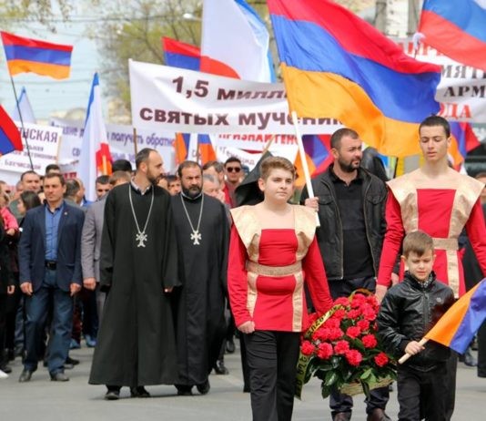 В Симферополе состоялись траурные мероприятия ко Дню памяти жертв геноцида армян
