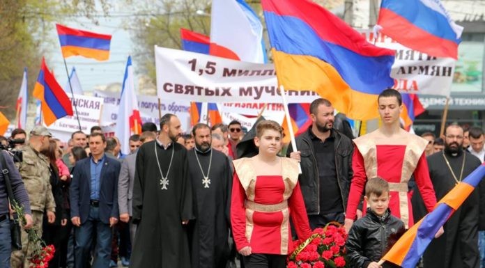В Симферополе состоялись траурные мероприятия ко Дню памяти жертв геноцида армян