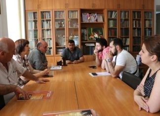 Встреча с Л.В.Сокирской — директором ГБУ РК «Дом дружбы народов»