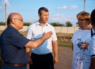 Встреча депутата Госсовета РК Игоря Буданого с жителями п.Айкаван