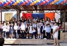 Первый звонок Армянской школы им.Г.Айвазовского