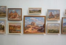 Открытие выставки картин Аруняна Степана Арамовича, посвящённой 60- летию художника