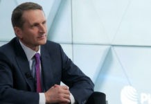 Нарышкин назвал источники данных СВР о сирийских боевиках в Карабахе