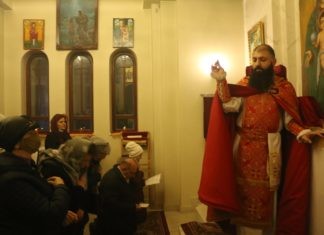 Рождественский сочельник в церкви Сурб Акоб г.Симферополя