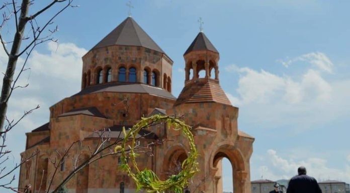 Вербное воскресенье в Арцахе