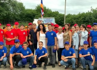 В Арцахе стартовал военно-патриотический лагерь “Аспет”
