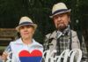 16 сентября в библиотеке им.И.Франко состоялось открытие выставки «Цветные фразы. Психология образов» Валерия Таирова и Татьяны Крикун-Таировой