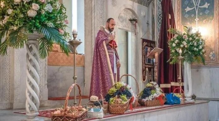 Праздник Успения Пресвятой Богородицы отметили армяне Ялты