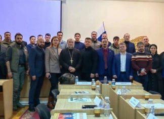 Председатель Крымского армянского общества Георгий Акопян принял участие в гуманитарной акции в г. Мелитополе