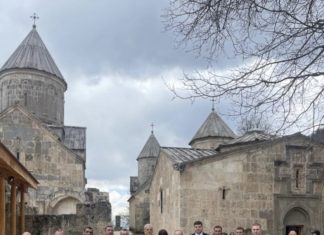 Председатель Крымского армянского общества Георгий Акопян с деловым визитом посетил Армению