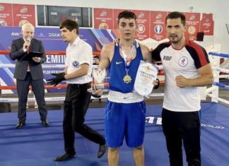 Размик Хачатрян – молодой Мастер спорта по боксу