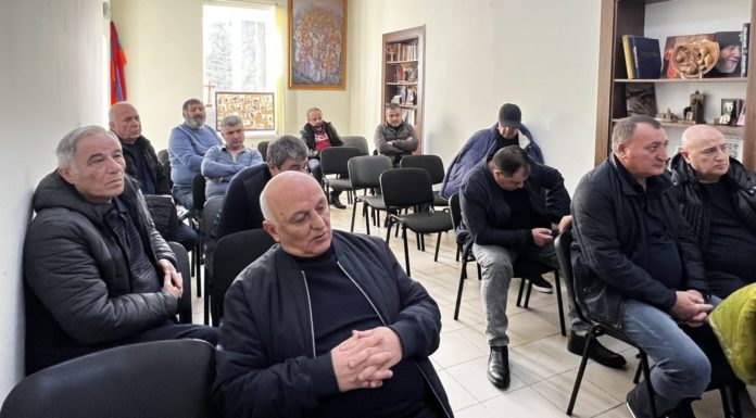 Состоялось заседание Национального совета Крымского армянского общества