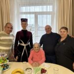 Единство поколений и народов: в гости к труженице тыла.