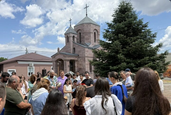Сегодня в Симферополе прошел удивительный и светлый праздник Вардавар!